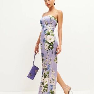 Floral Frankie Lavender Maxi Dress